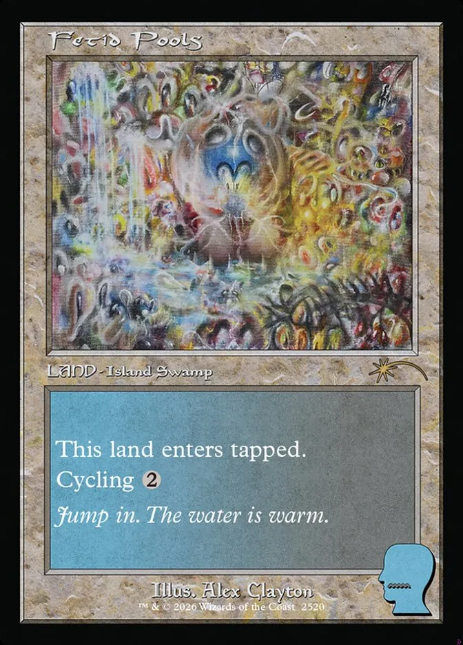 2019 Secret Lair Drop Fetid Pools #2520 rare card image