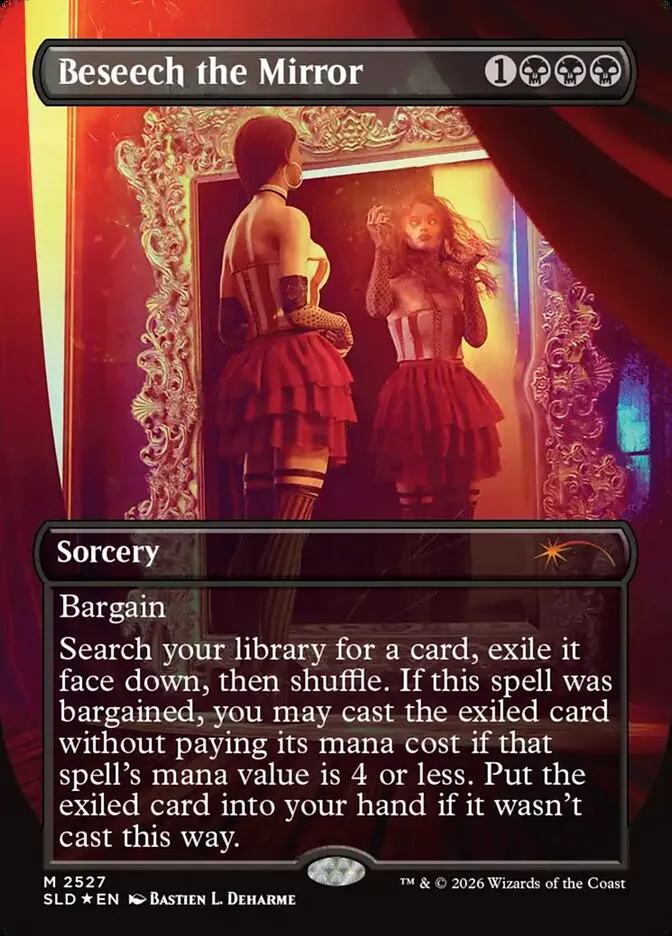 2019 Secret Lair Drop Beseech the Mirror #2527 mythic card image
