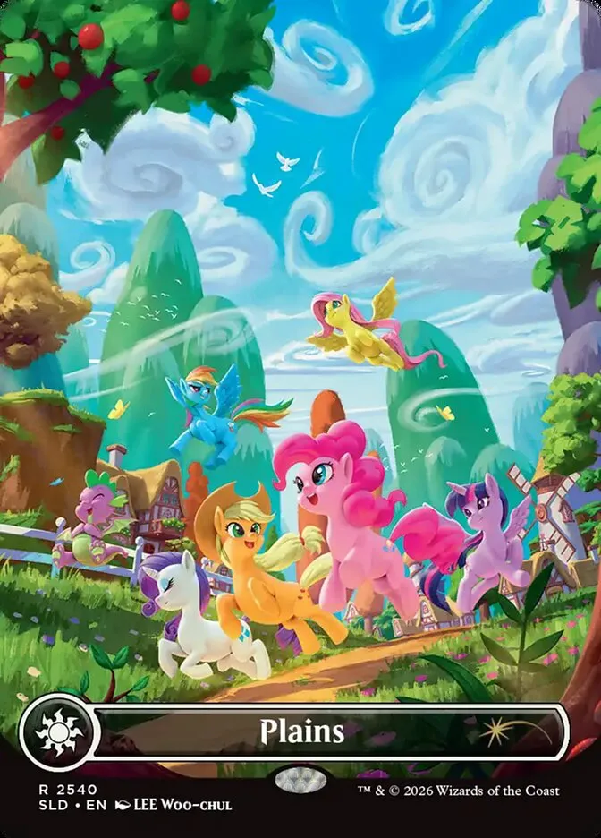 2019 Secret Lair Drop Plains #2540 rare card image