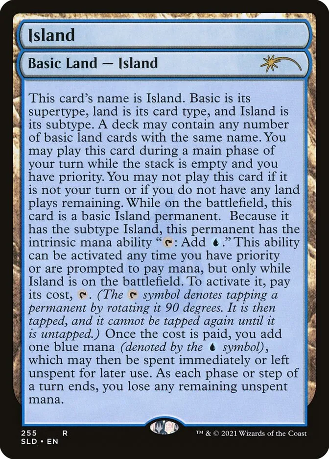2019 Secret Lair Drop Island [Foil] rare #255 rare card image