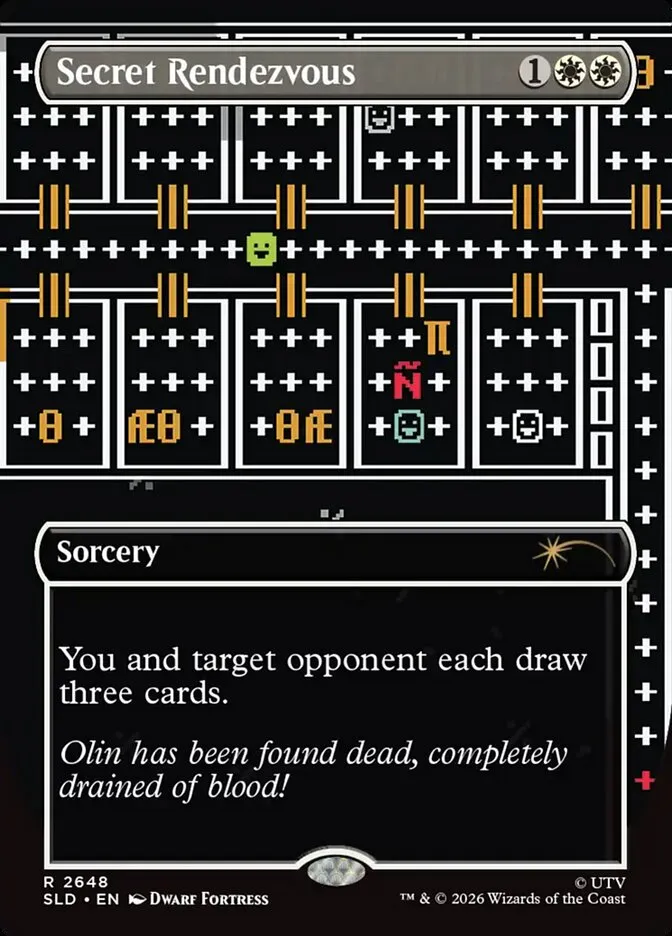 2019 Secret Lair Drop Secret Rendezvous #2648 rare card image