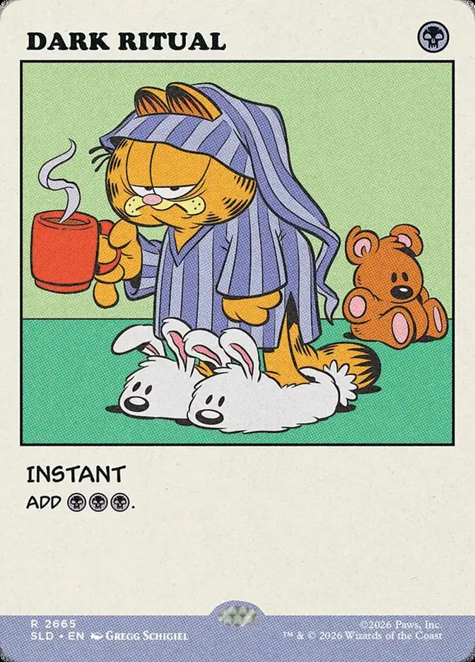 2019 Secret Lair Drop Dark Ritual #2665 rare card image