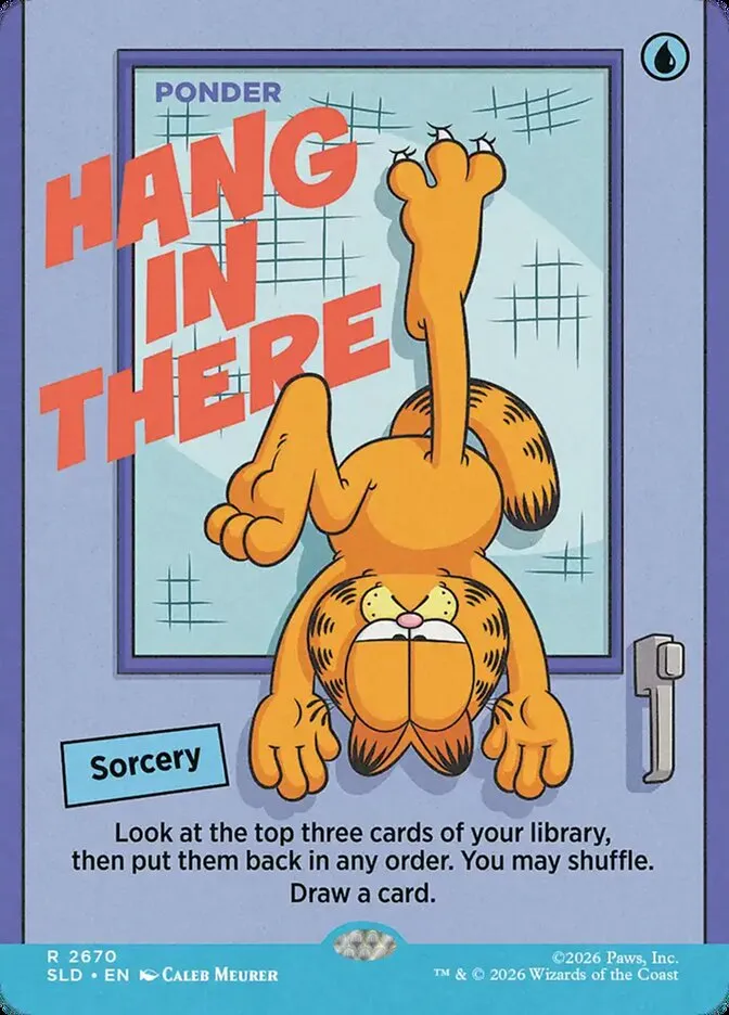 2019 Secret Lair Drop Ponder #2670 rare card image