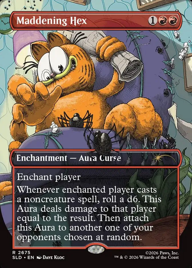2019 Secret Lair Drop Maddening Hex #2675 rare card image