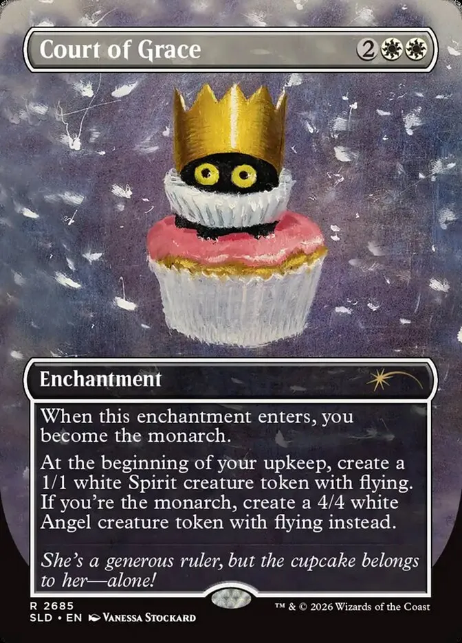 2019 Secret Lair Drop Court of Grace #2685 rare card image