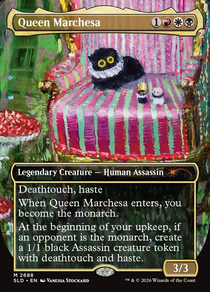 2019 Secret Lair Drop Queen Marchesa #2688 mythic card image