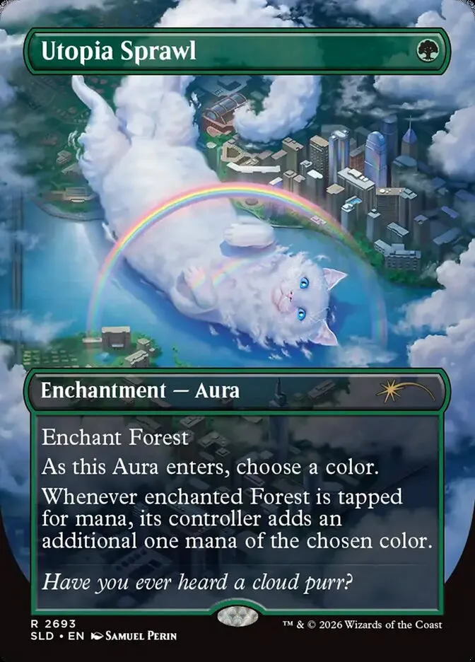 2019 Secret Lair Drop Utopia Sprawl #2693 rare card image