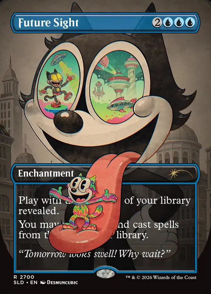 2019 Secret Lair Drop Future Sight #2700 rare card image