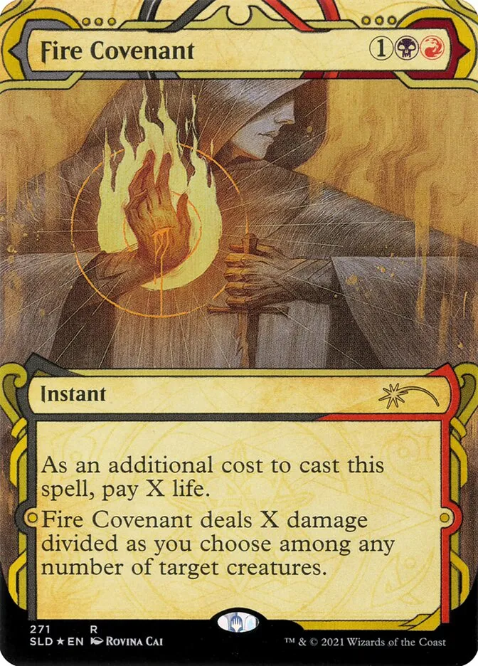 2019 Secret Lair Drop Fire Covenant #271 rare card image