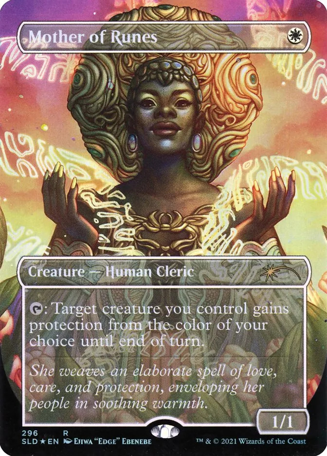 2019 Secret Lair Drop Mother of Runes #296 rare card image