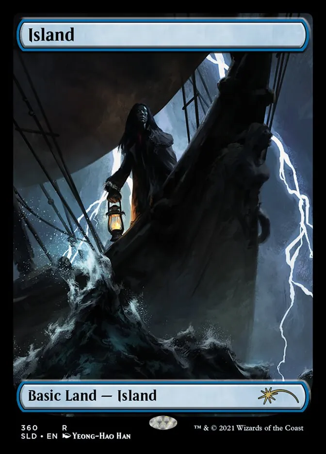 2019 Secret Lair Drop Island #360 rare card image