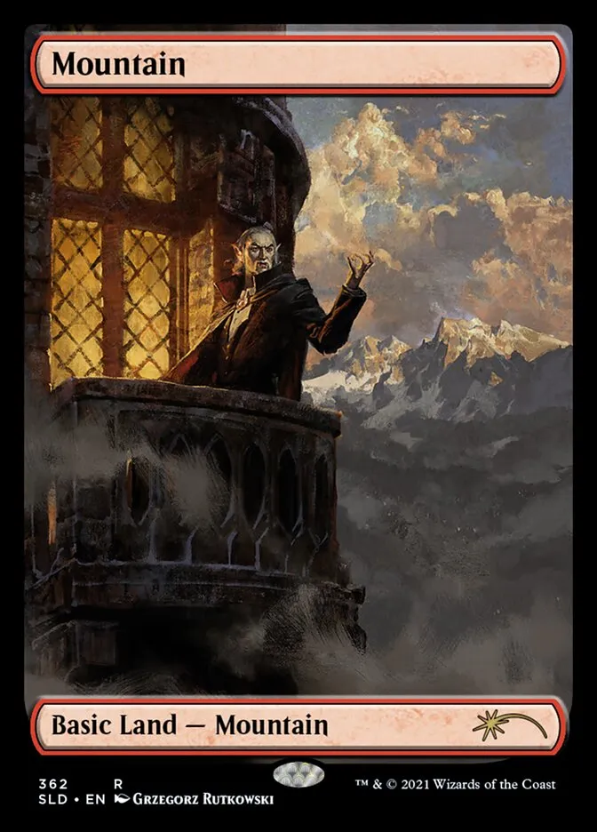 2019 Secret Lair Drop Mountain #362 rare card image