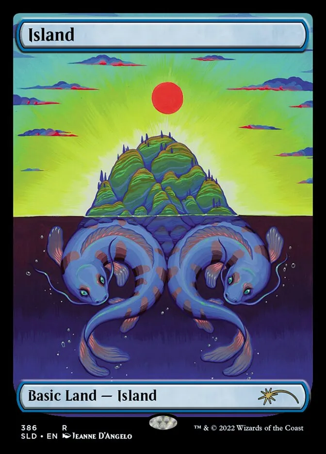 2019 Secret Lair Drop Island [Foil] rare #386 rare card image
