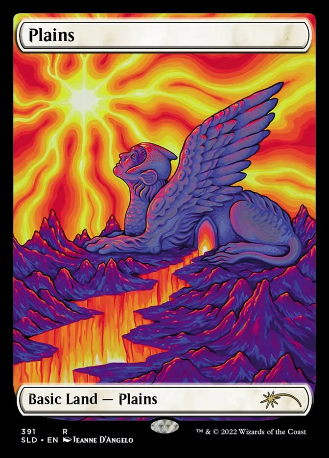 2019 Secret Lair Drop Plains #391 rare card image