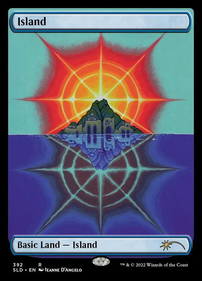 2019 Secret Lair Drop Island #392 rare card image