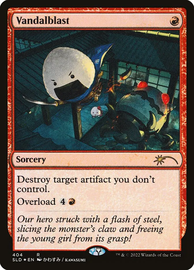 2019 Secret Lair Drop Vandalblast #404 rare card image