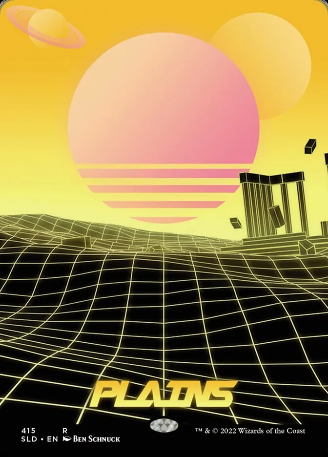 2019 Secret Lair Drop Plains #415 rare card image