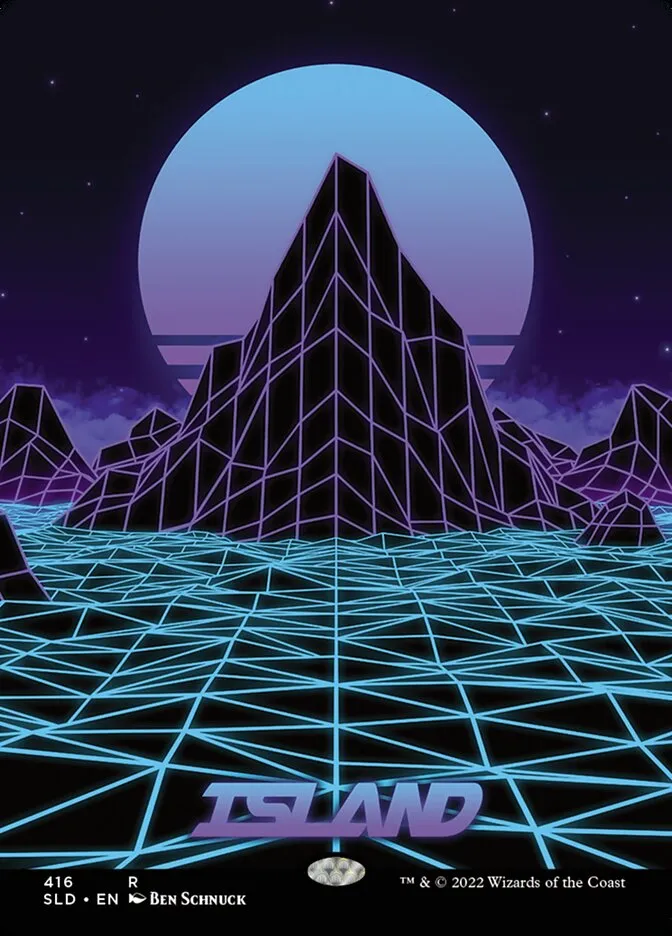 2019 Secret Lair Drop Island #416 rare card image