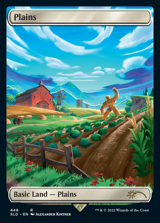 2019 Secret Lair Drop Plains #448 rare card image