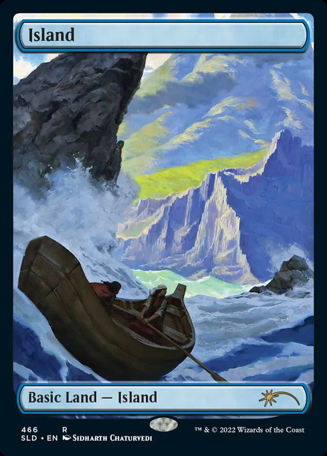 2019 Secret Lair Drop Island #466 rare card image