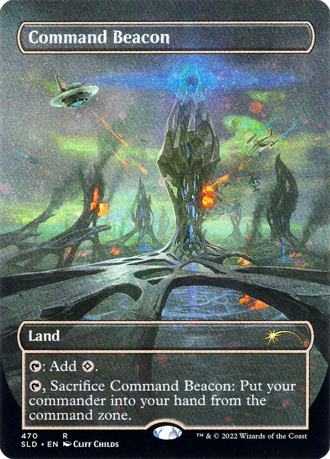 2019 Secret Lair Drop Command Beacon #470 rare card image