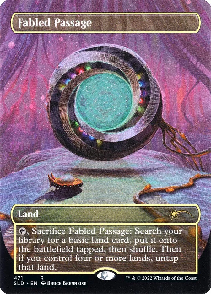 2019 Secret Lair Drop Fabled Passage #471 rare card image
