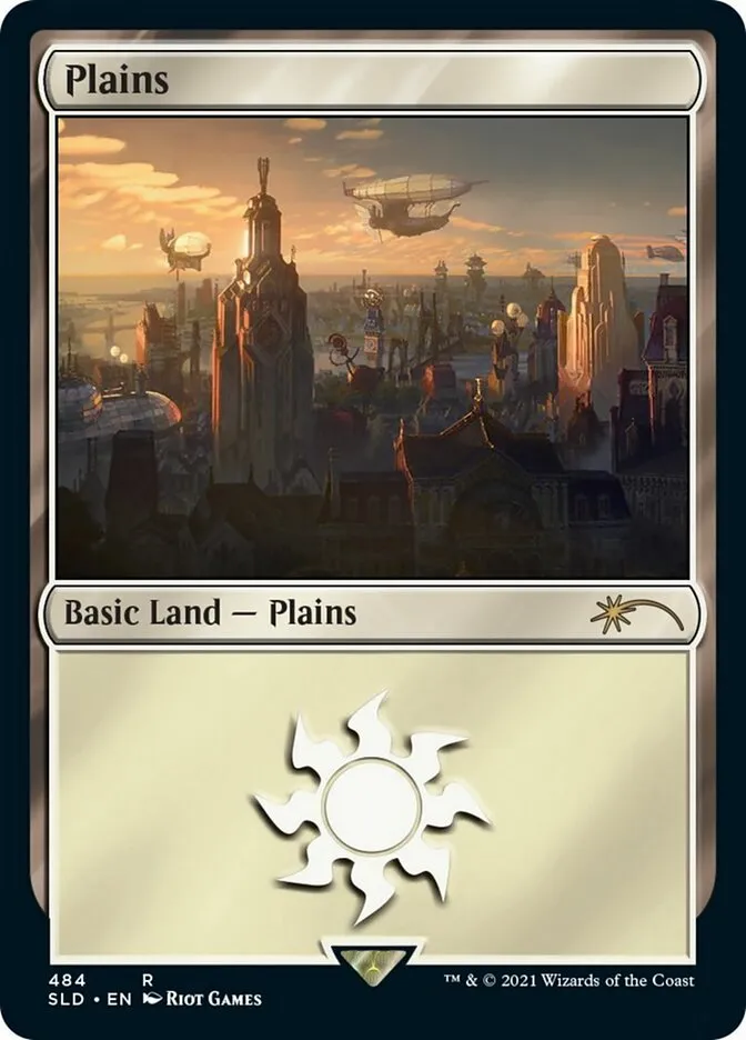 2019 Secret Lair Drop Plains #484 rare card image