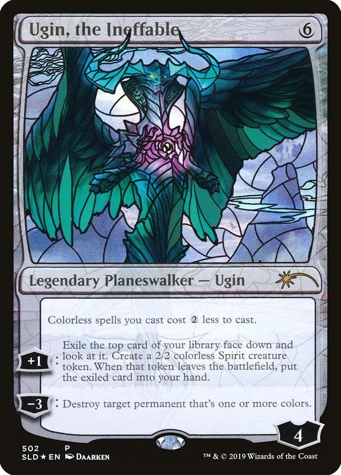 2019 Secret Lair Drop Ugin, the Ineffable #502 rare card image