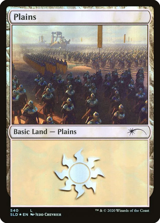 2019 Secret Lair Drop Plains #540 common card image