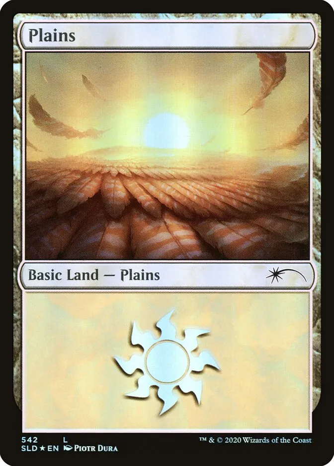 2019 Secret Lair Drop Plains #542 common card image