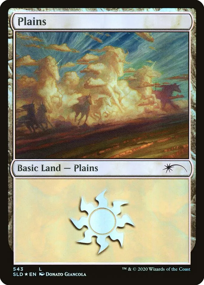 2019 Secret Lair Drop Plains #543 common card image