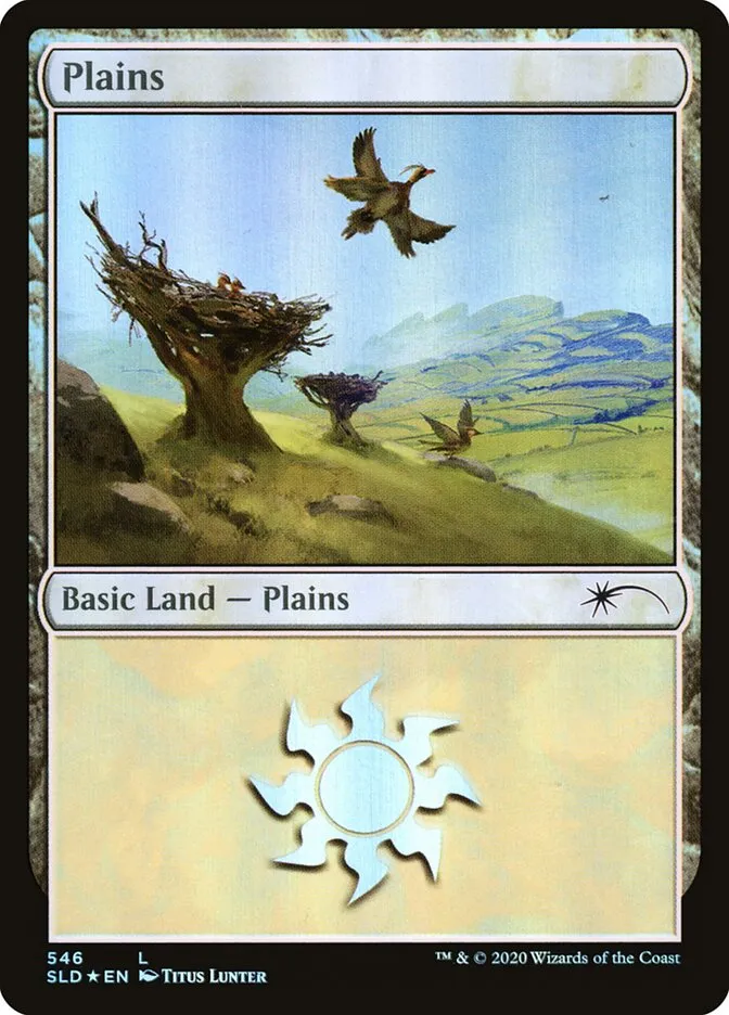 2019 Secret Lair Drop Plains #546 common card image