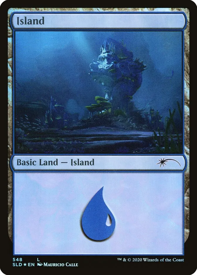 2019 Secret Lair Drop Island #548 common card image