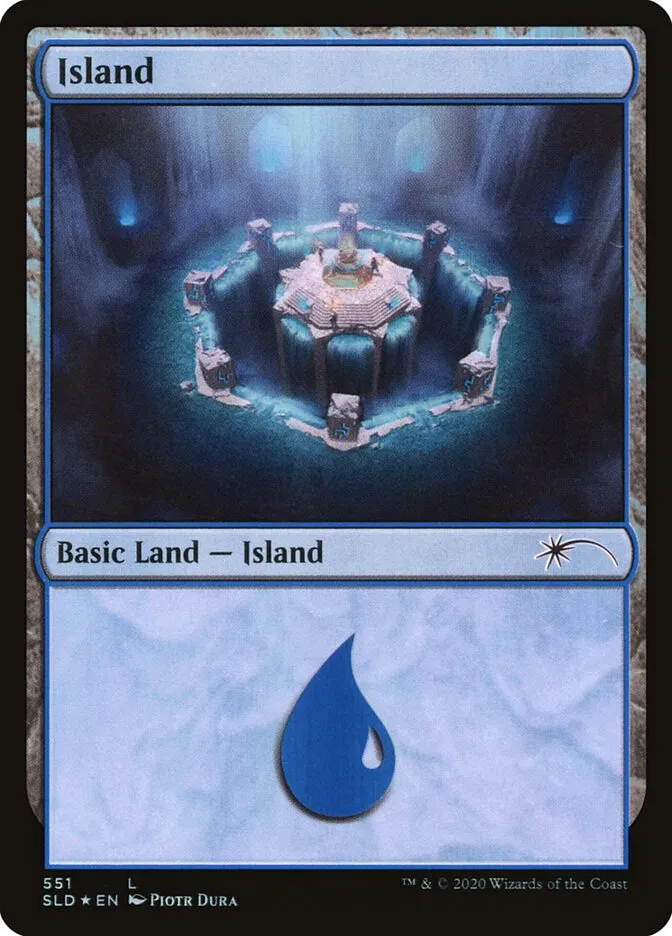 2019 Secret Lair Drop Island #551 common card image