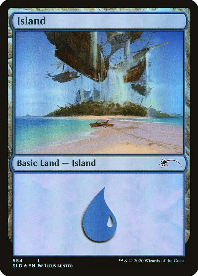 2019 Secret Lair Drop Island #554 common card image