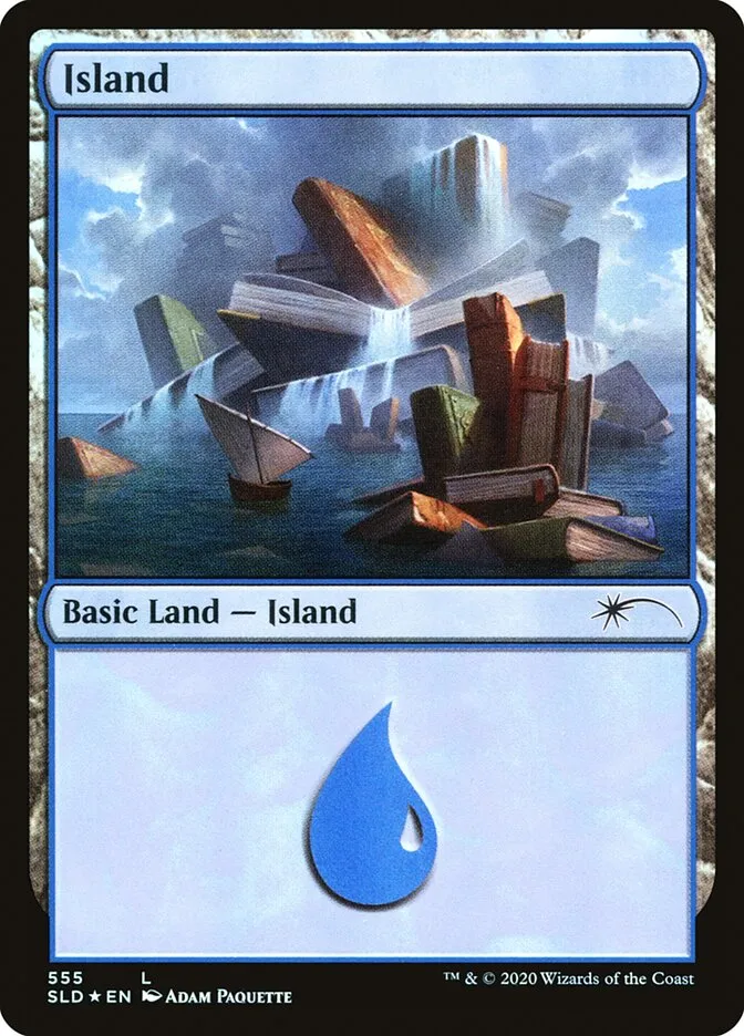 2019 Secret Lair Drop Island #555 common card image