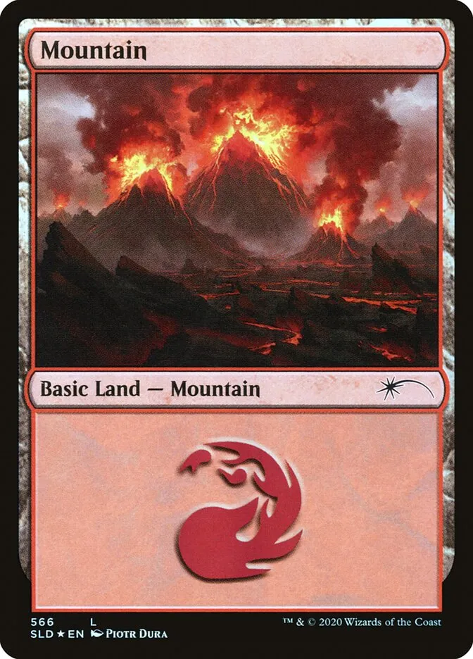 2019 Secret Lair Drop Mountain common #566 common card image
