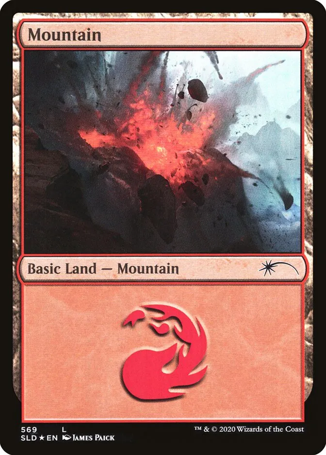 2019 Secret Lair Drop Mountain common #569 common card image