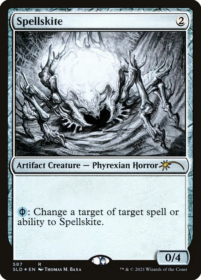 2019 Secret Lair Drop Spellskite #587 rare card image