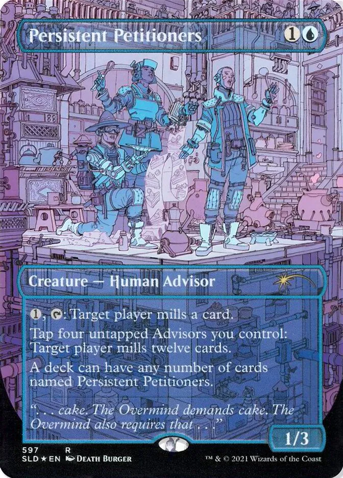 2019 Secret Lair Drop Persistent Petitioners #597 rare card image