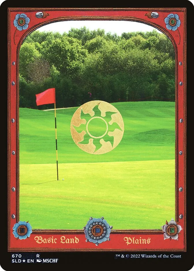 2019 Secret Lair Drop Plains #670 rare card image