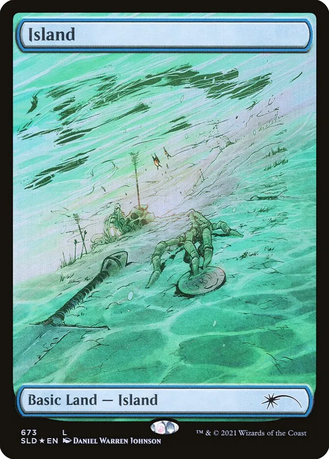 2019 Secret Lair Drop Island #673 common card image
