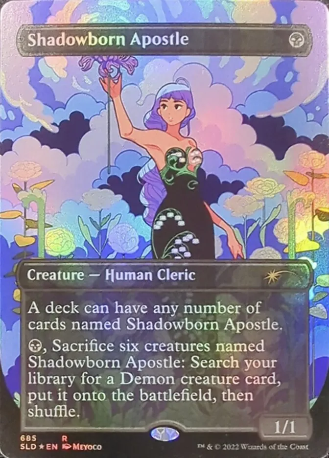 2019 Secret Lair Drop Shadowborn Apostle #685 rare card image