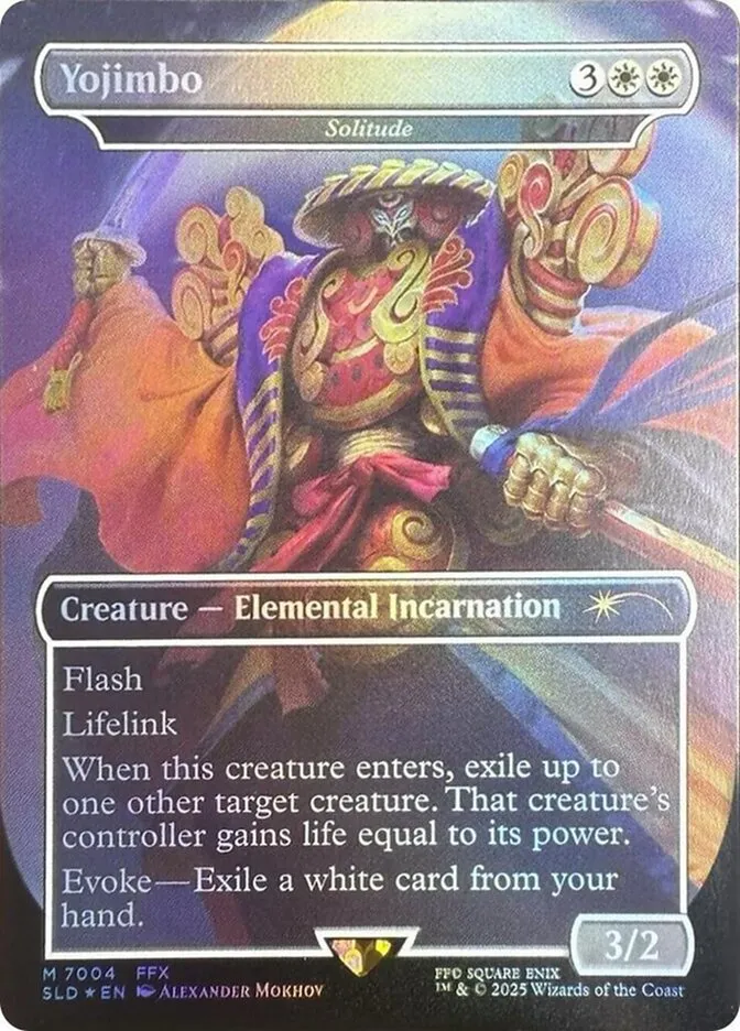 2019 Secret Lair Drop Solitude #7004 mythic card image