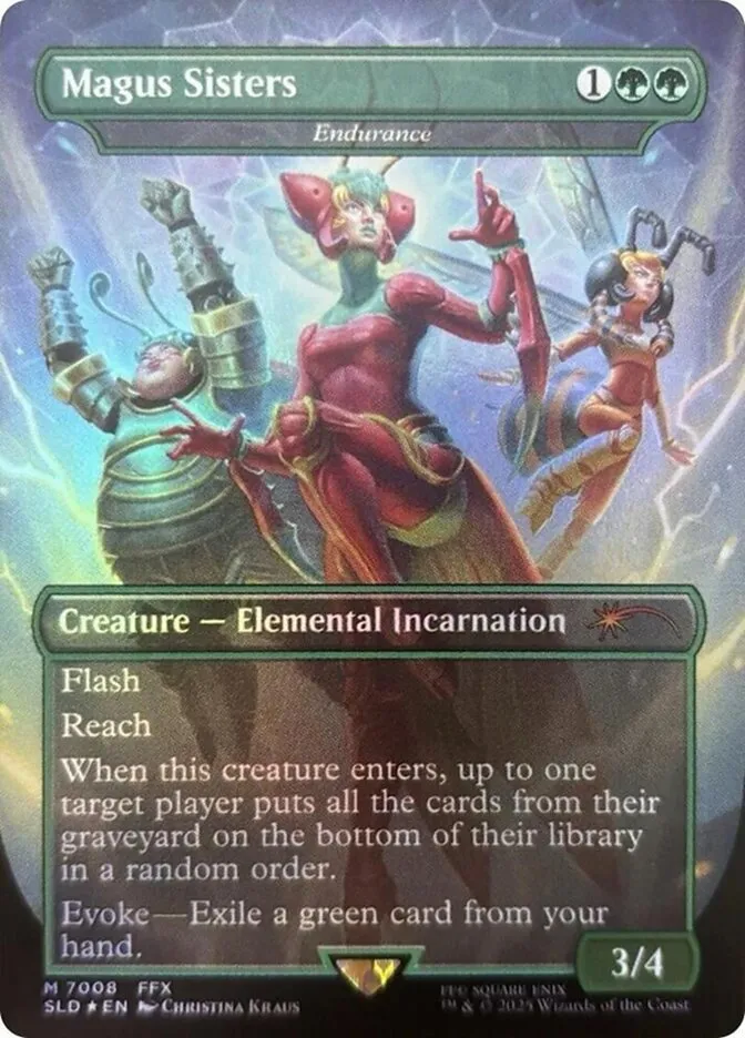 2019 Secret Lair Drop Endurance #7008 mythic card image