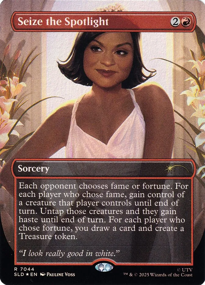 2019 Secret Lair Drop Seize the Spotlight #7044 rare card image