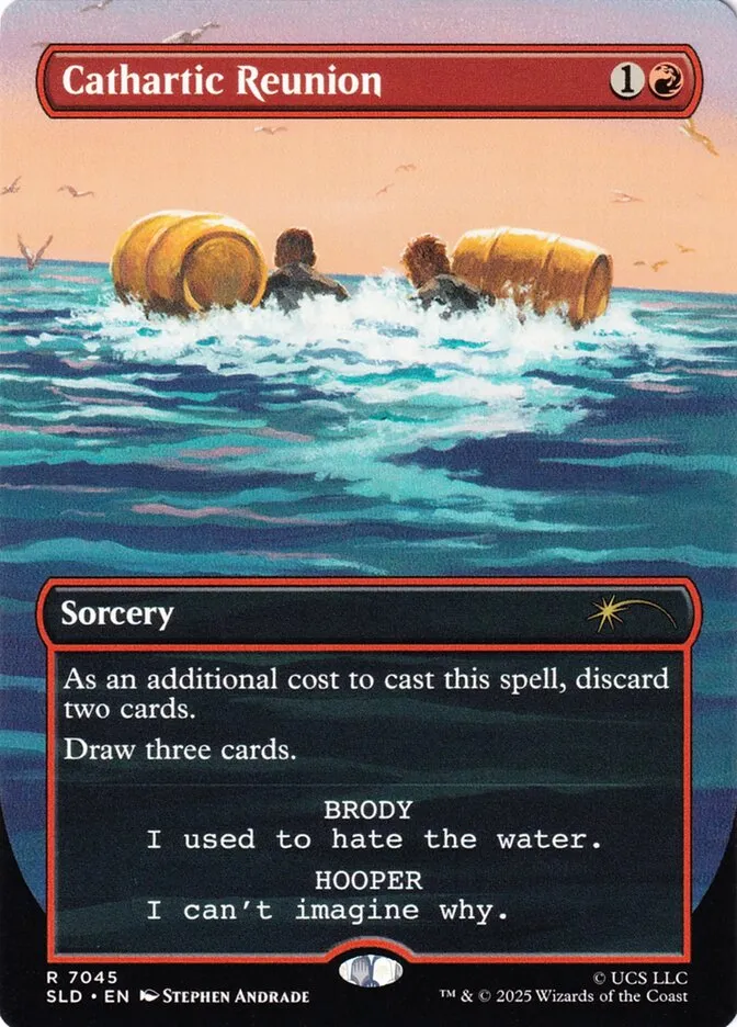 2019 Secret Lair Drop Cathartic Reunion #7045 rare card image