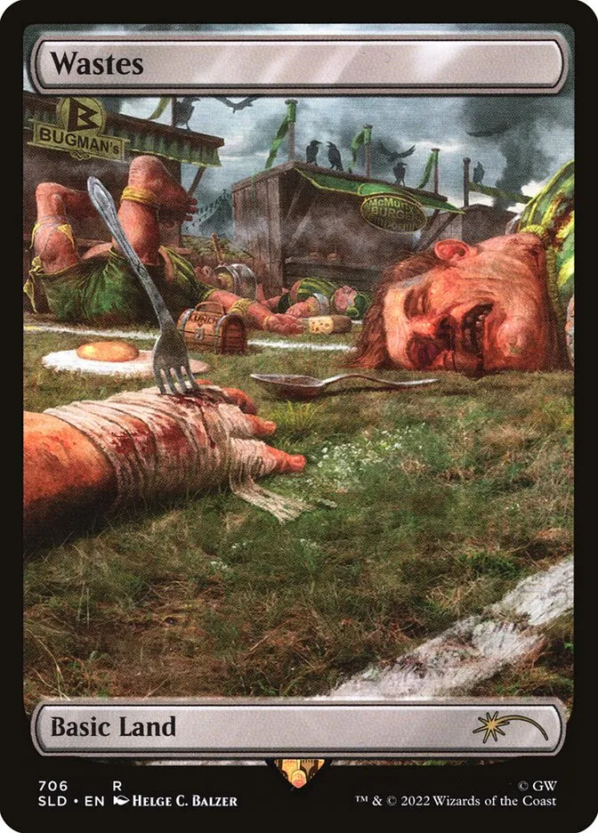 2019 Secret Lair Drop Wastes #706 rare card image