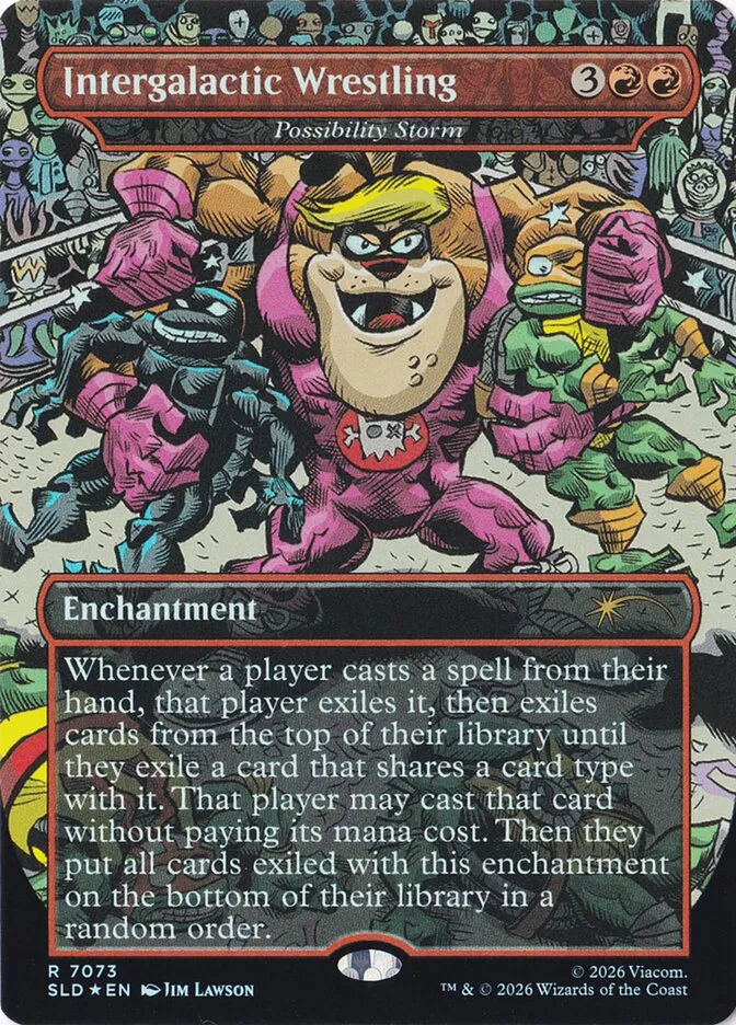 2019 Secret Lair Drop Possibility Storm #7073 rare card image