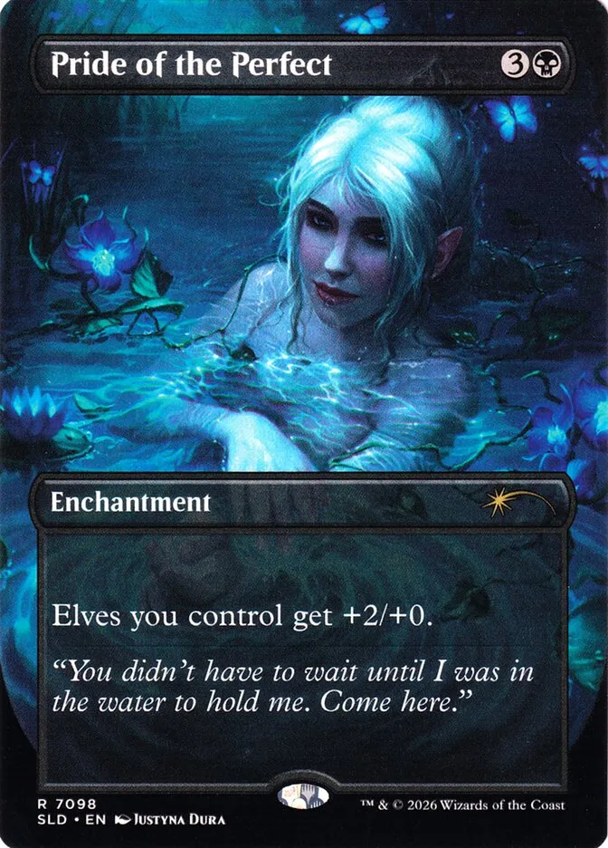 2019 Secret Lair Drop Pride of the Perfect #7098 rare card image